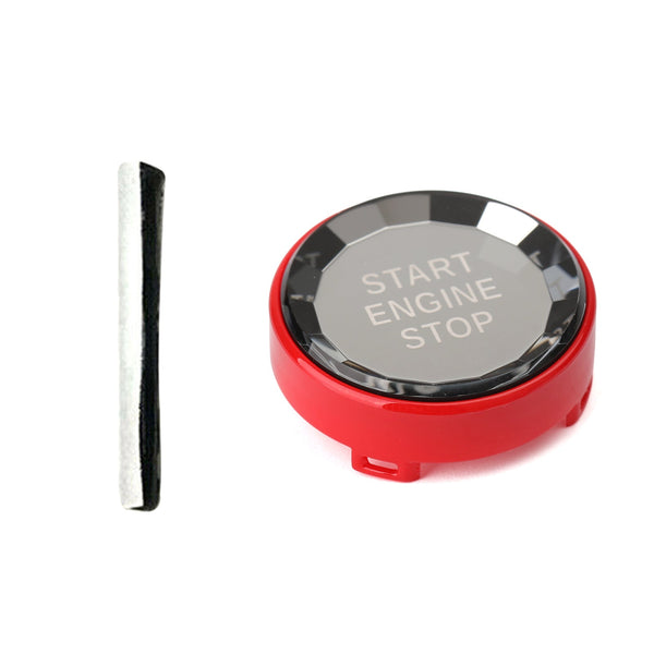 1975-2016 BMW 1-8 Series E81 E82 E87 E88 E21 E30 E36 E46 E90 E91 E92 E93 E28 E34 E39 E60 E61 E24 E63 E64 E23 E32 E38 E65 E66 E31 E85 E86 E89 Start Stop Engine Button Crystal Generic