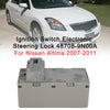 2007-2011 Nissan Altima Interruptor de encendido Cerradura electrónica de dirección 48708-9N00A 48700-9N00B Genérico