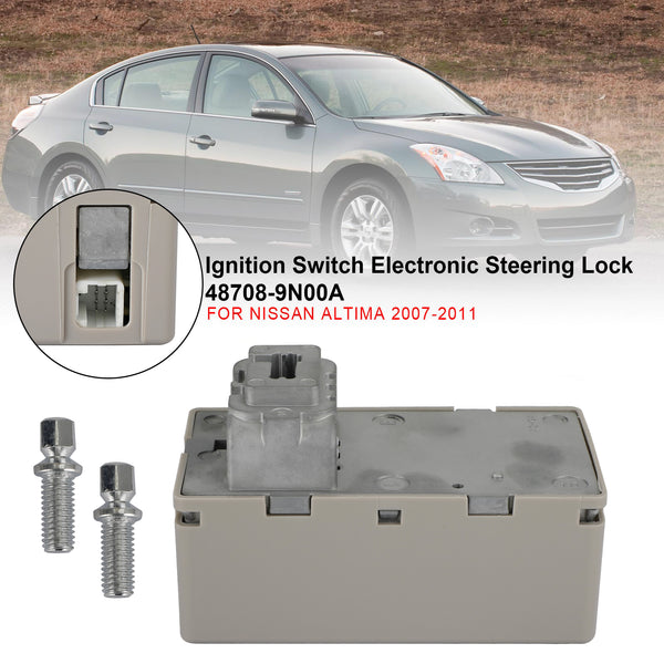 2007-2011 Nissan Altima Interruptor de encendido Cerradura electrónica de dirección 48708-9N00A 48700-9N00B Genérico