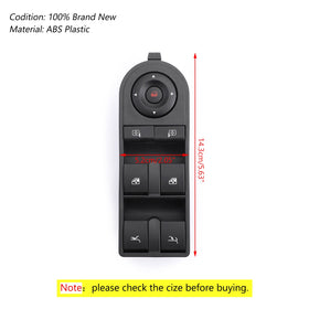 Master Power Window Switch For Vauxhall Opel Tigra Twintop 93162636 93162973