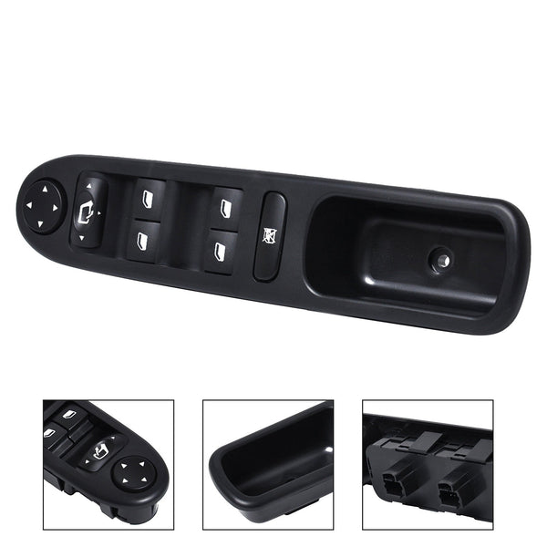 Front Left Electric Master Window Switch For Peugeot 307 CC 3A/C SW 6554KT