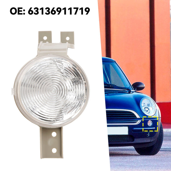 2004.07-2007.11 MINI Cabriolet (R52) par främre blinkljus Lampblinker Klar lins 63136911720 63136917846 Generic