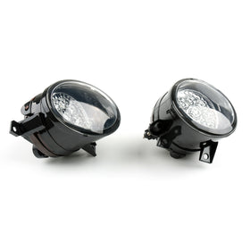 2003-2008 VW Touran Par Front LED Powered Front Fog Lights Branco Brilhante 1K0941699 Genérico