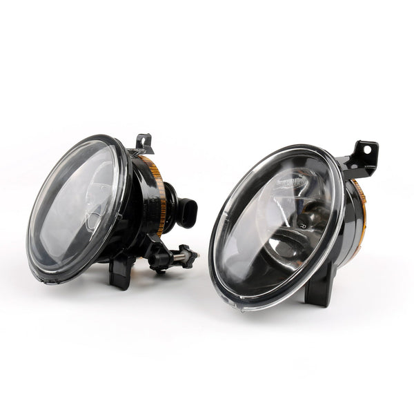 2011-2013 VW Eos New Pair Of Front Convex Lens Fog Lamp Fog Light 9006