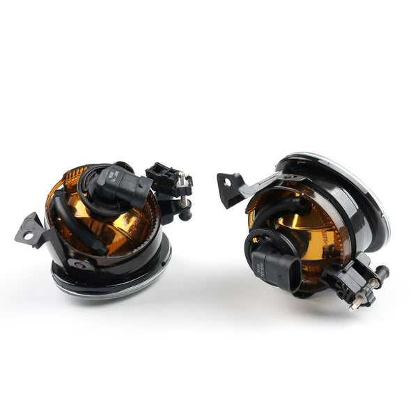 2011-2013 VW Eos New Pair Of Front Convex Lens Fog Lamp Fog Light 9006