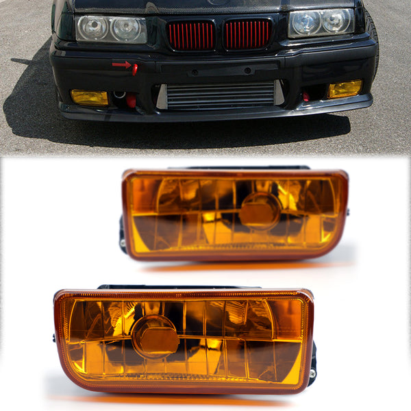 1992-1998 BMW E36 3 シリーズ 2/4dr 全モデル フォグランプ カバー 63178357389 53178357390 汎用