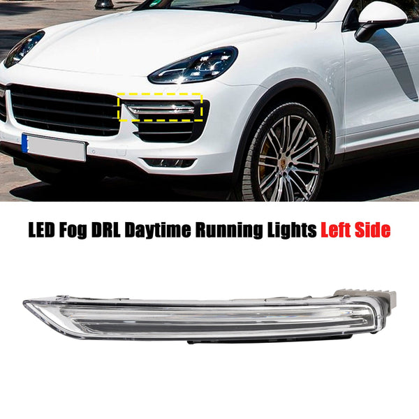 2015-2017 Porsche Cayenne 958 Pair LED FOOG DRL DAYTIME Running Lights 95863118130 95863118230