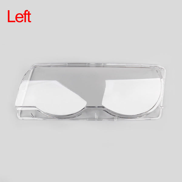 1999-2001 BMW E38 Left+Right Car Clear Headlight Headlamp Lens Cover Shell