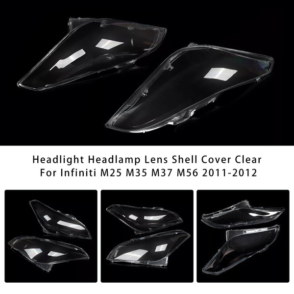 2011-2012 Infiniti M25 M35 M37 M56 Faro Lente Shell Cover Trasparente 260601MA2D 260601MA0D Generico