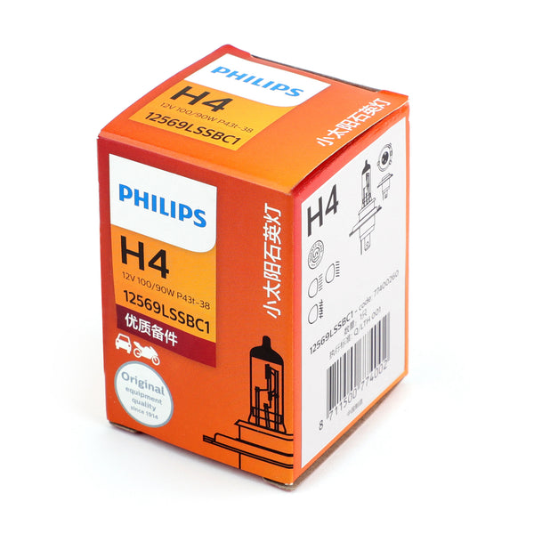 100/90W Rally 12V Vision Phares Philips Pour Halog��ne H4/9003/HB2 Ampoules AF 12569RAC1 Generic