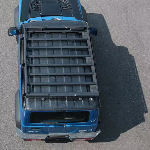 2019-2023 Suzuki Jimny W/LED-Licht Aluminium Dachgepäckträger Gepäckträger Generic