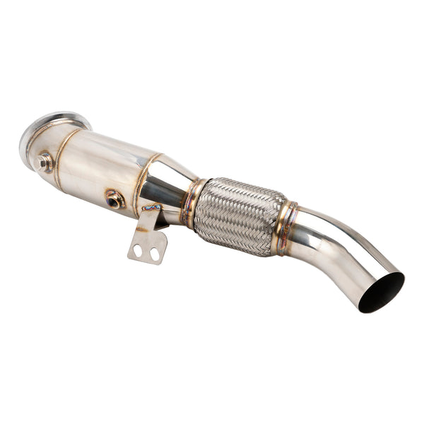 Downpipe di scarico Catless da 4,5'' per BMW B58 F&G serie 3.0L 335i 340i F30/F34 2016+ Generico