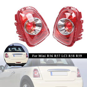 03/2010-11/2013 Mini R56 LCI Rear L+R Tail Light 63217255909 63217255910 Generic