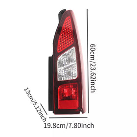 2012-2018 Peugeot Partner Citroen Berlingo Left+Right Tail Rear Light Assembly 9677205180 9677205080 Generic