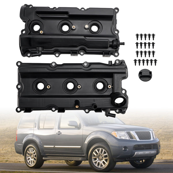 2005-2019 Nissan Frontier 4.0L 3954CC V6 DOHC Valve Cover w/ Gasket Bolt Cap 13264-EA200 13264-EA210