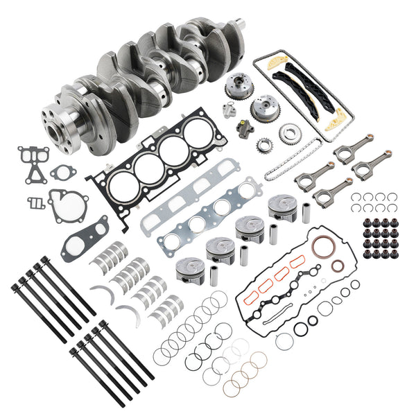 Kit de reconstruction de moteur Kia Carens (RP) G4KH 2.0T 2013-2019 avec bielles de vilebrequin, kit de distribution 23410-2G400 23040-2G400 générique