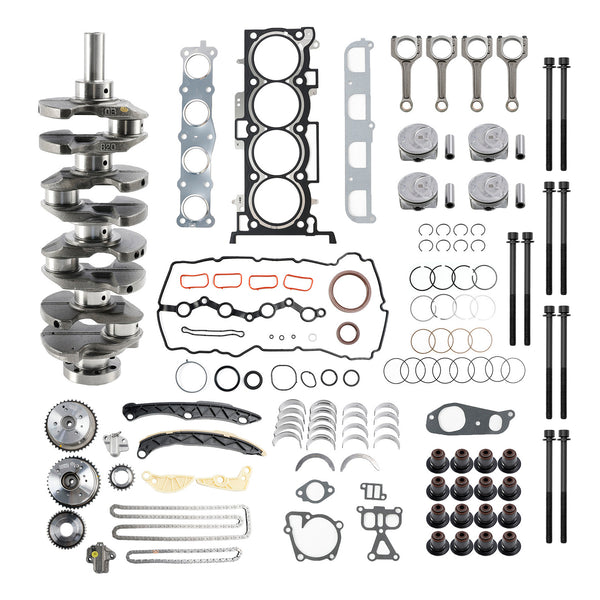 2015-2020 Hyundai Elantra (AD) G4KH 2.0T Engine Rebuild Kit w/ Crankshaft Con Rods Timing Kit 23410-2G400 23040-2G400