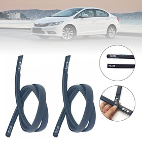 2012-2015 Honda Civic 4 Doors Civic Sedan 2kss Střešní kapací lišta Trip levý a pravá strana 74316-A01 74306-Tr0-A01RUBBER Generic