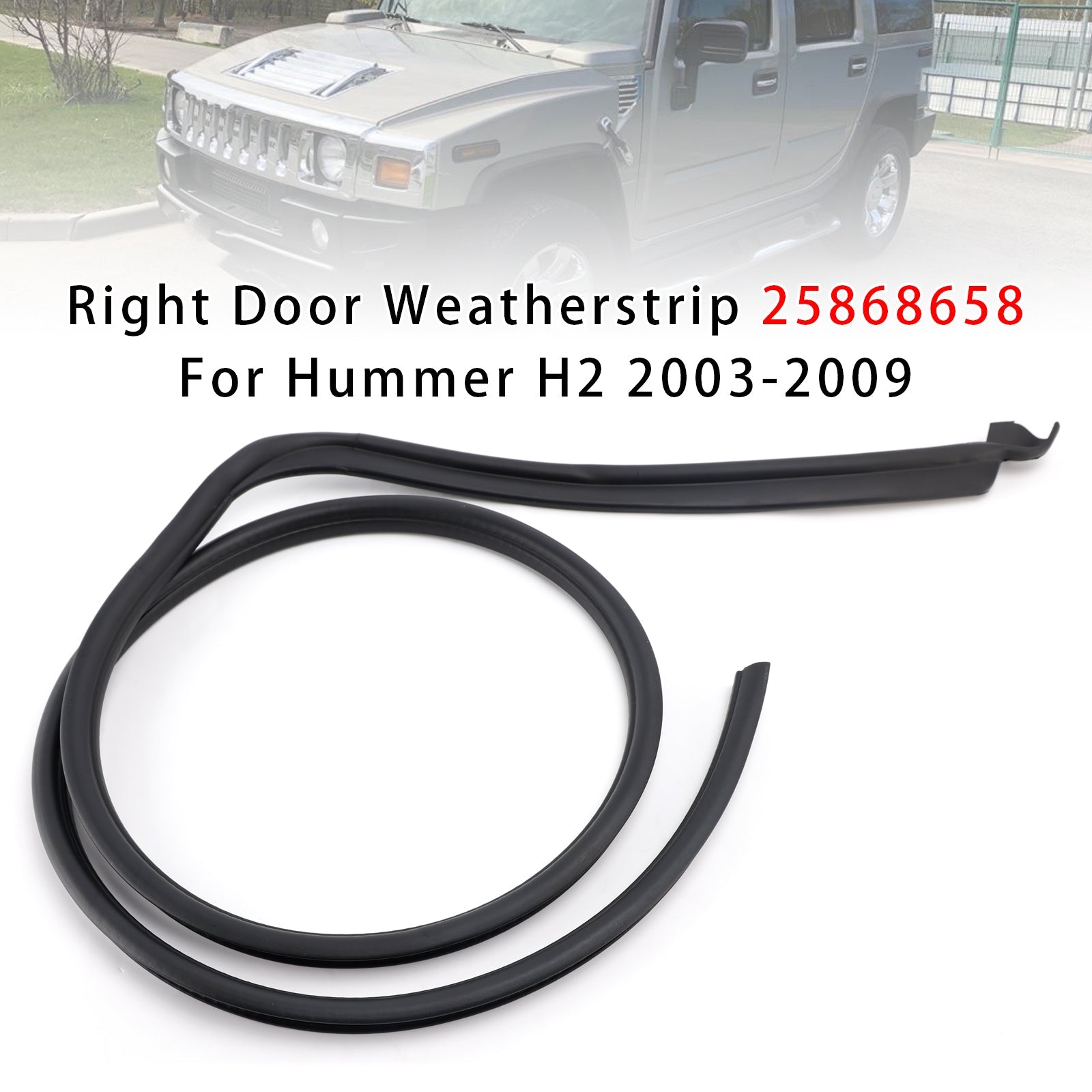Levá+pravá dveřní lišta 25868657 25868658 pro Hummer H2 2003-2009