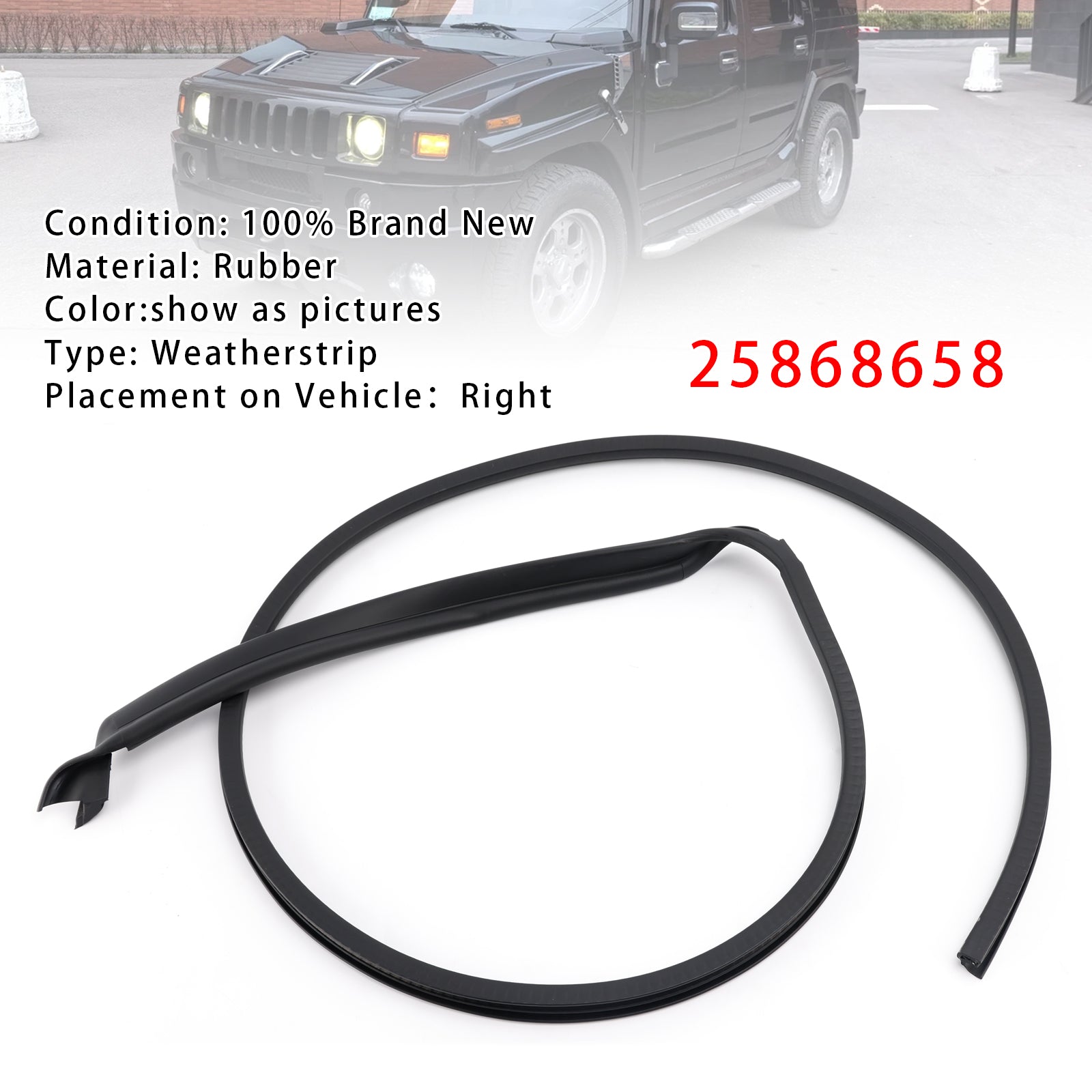 Levá+pravá dveřní lišta 25868657 25868658 pro Hummer H2 2003-2009