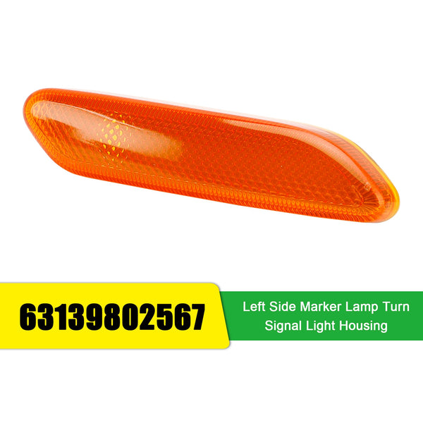 2010 - 2017 MINI R60 COUNTRYMAN Pair Side Marker Lamp Turn Signal Light Housing 63139802567 63139802568 Generic