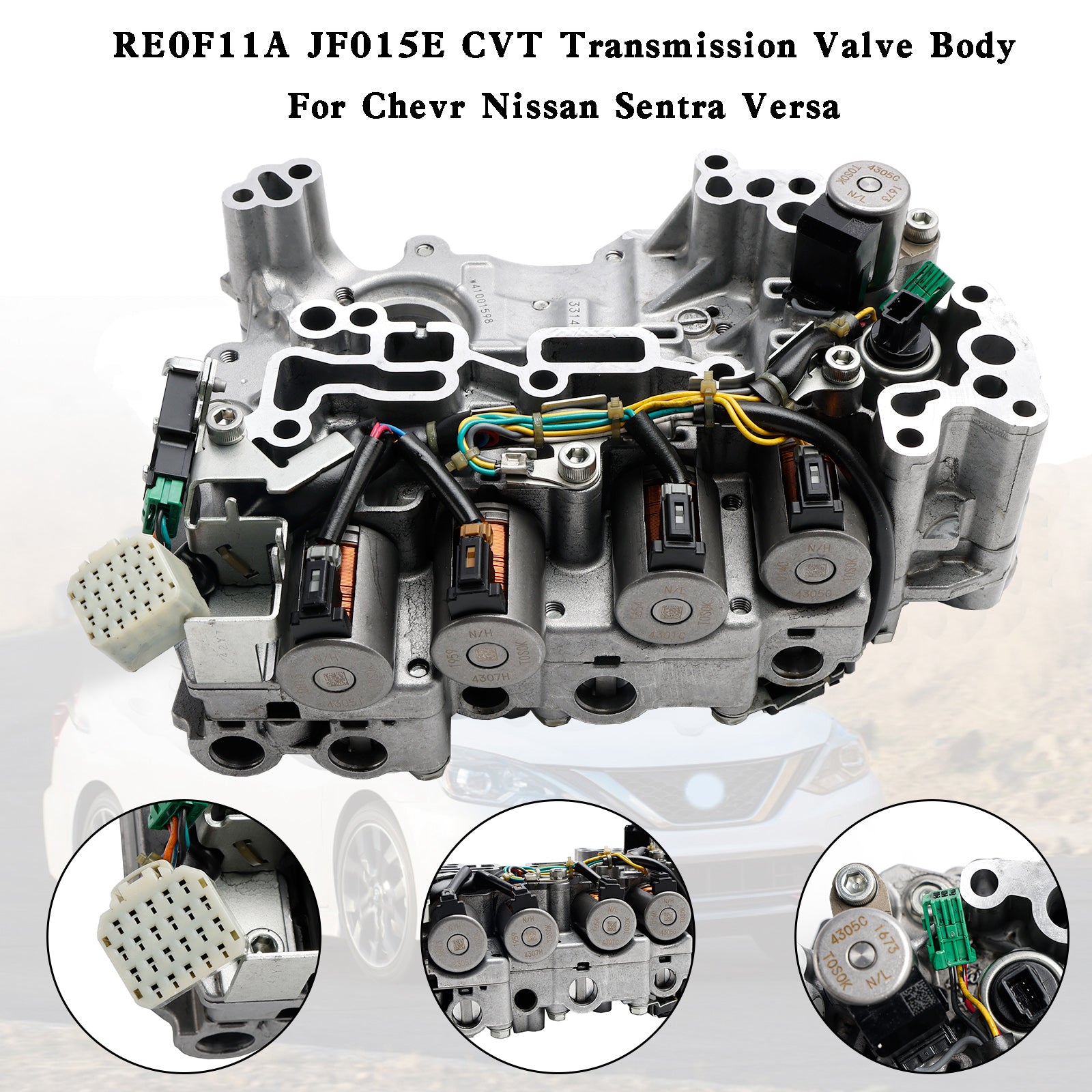 Corpo 2013-2015 da válvula de transmissão Chevr Spark RE0F11A JF015E CVT
