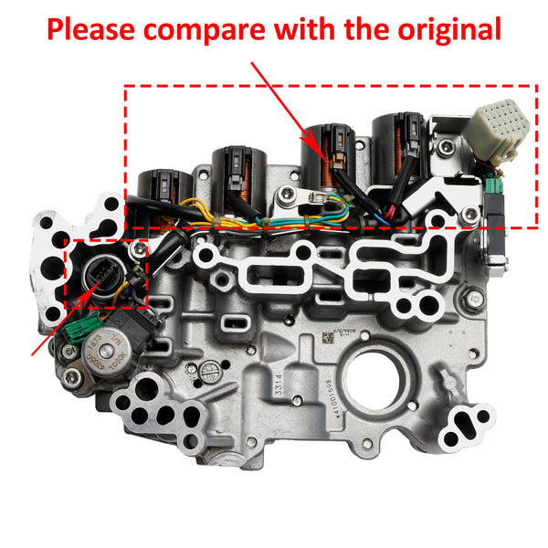 2011-2015 日産 ティーナ/2012-2015 ヴァーサ RE0F11A JF015E CVT トランスミッション バルブ本体 Fedex Express ジェネリック