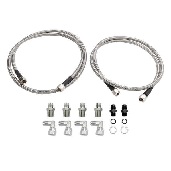 GM 4L60E 4L65E Automatic Transmission Cooler Lines Kit 6-AN Hose Line Kit