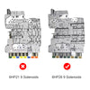 2002-2009 JAGUAR XJ-SERIEN 2,7L 3,5L 4,2L 6HP26 Ventilhus Generic