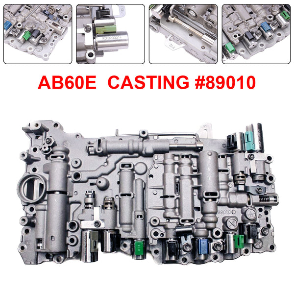 2008-16 TOYOTA Landcruise 200 6 SP AWD 4.6L,4.8L,5.7L AB60E 89010 Transmission Valve Body W/ Solenoids TB-681S