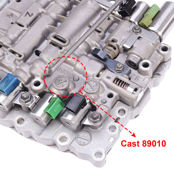 2010-0n Lexus GX470 2010-0n 6 SP RWD 4.6L AB60E 89010 Corpo valvola di trasmissione con solenoidi TB-681S Generico