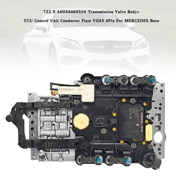 MERCEDES Benz G WAGON GL GLK Cuerpo de válvula de transmisión+unidad de control TCU 722.9 0335457332 genérico