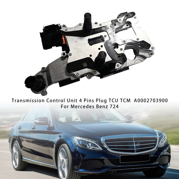 メルセデスベンツ724トランスミッションコントロールユニット4ピンプラグTCU TCM A0002703900 A0054463710ジェネリック