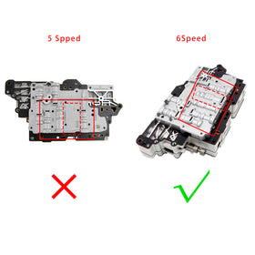 6F50 6F55 Tělo automatického přenosového ventilu pro 6stupňovou rychlost Ford Lincoln Mercury