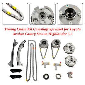 2007-2017 トヨタ カムリ レクサス ES350 3.5L タイミングチェーンキット カムシャフト スプロケット 1305031140 130500P070 汎用