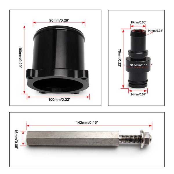 2010-14 Ram 2500 3500 6.7L Diesel Cummins Dodge EGR excluir kit Fedex Express genérico