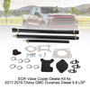 Kit de exclusão do resfriador de válvula EGR para 2017-2023 Chevy GMC Duramax Diesel 6.6 L5P