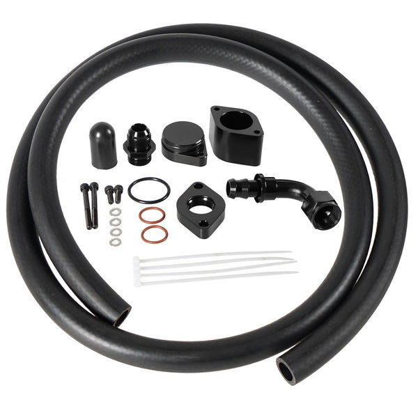 2011-23 Ford 6.7L Powerstroke CCV/PCV Verwijderen Motorventilatiekit Turbo Piping Kit CCV PCV Reroute Kit