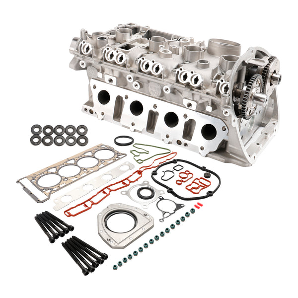 2009-2010 audi A4 2.0L A/T Quattro Base Sedan komplett motor Cylinderhuvudenhet Vevaxel + Packningssats Generic