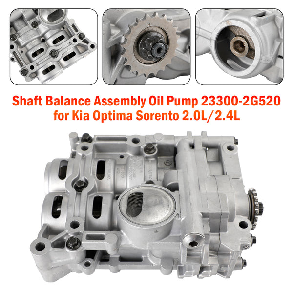 2012-2014 Hyundai Sonata Azera 2.0L/2.4L 233002G520 Shaft Balance Assembly Oil Pump