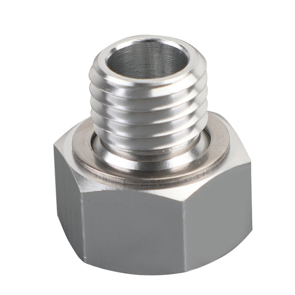 M12 x 1,5 mm auf 1/8 NPT Gm Ls Motoröldrucksensor-Adapter, Aluminium, generisch