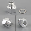 M12X1.5Mm To 1/8 Npt Gm Ls Engine Oil Pressure Sensor Adapter Aluminum