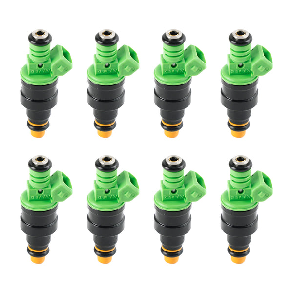 2003-2004 Ford Mustang Math 8 PCS 0280150558 0280155968 42lbs Green Top Racing Fuel Injector Generic