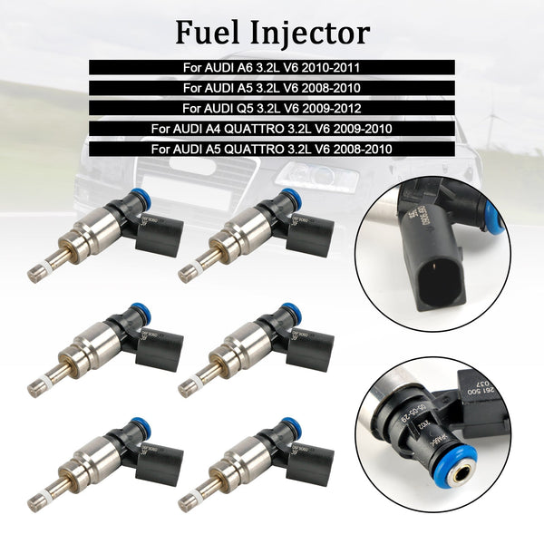 Injecteur de carburant Audi Q5 3,2 L V6 06E906036F 0261500037 générique 2009-2012