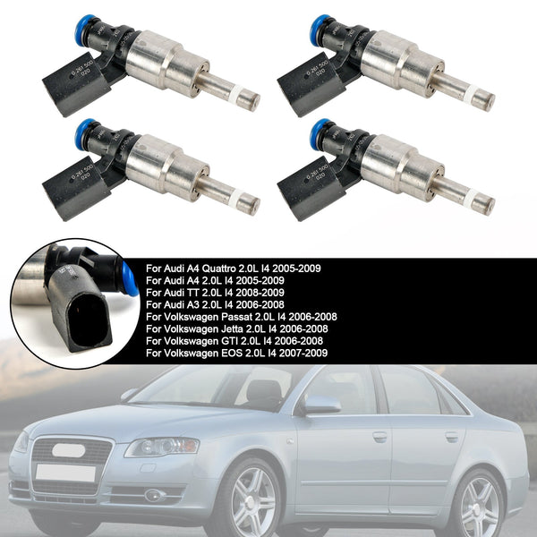 2008-2009 Audi TT 2.0L I4 Fuel Injector 06F906036A 0261500022 Generic