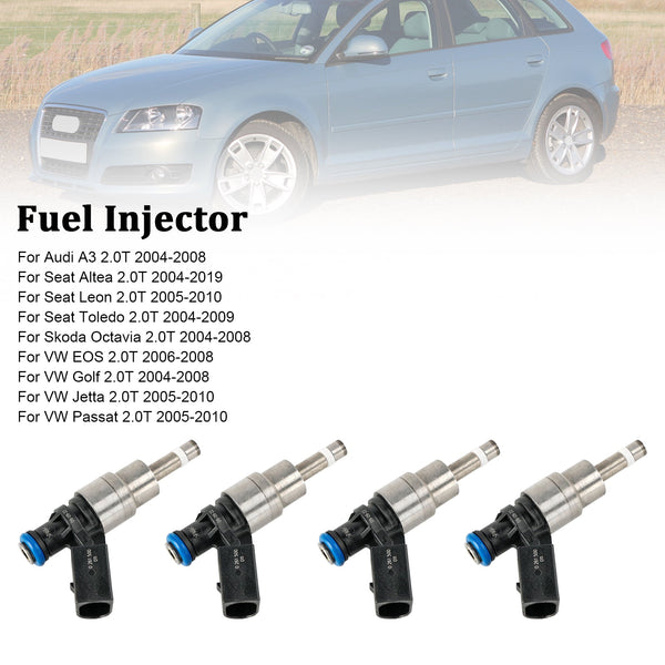 2004–2009 Seat Toledo 2.0T Kraftstoffeinspritzdüse 0261500011 06F906039D Generisch