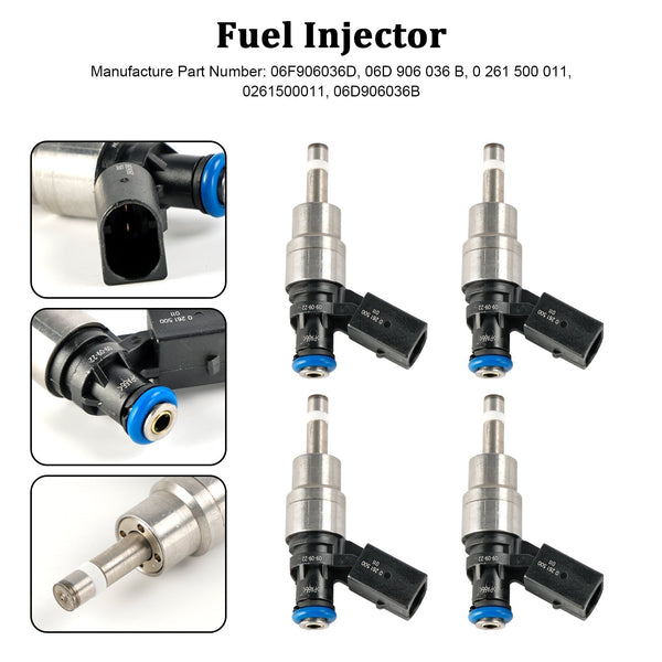 2004-2008 Skoda Octavia 2.0T Injecteur de carburant 0261500011 06F906040D Générique