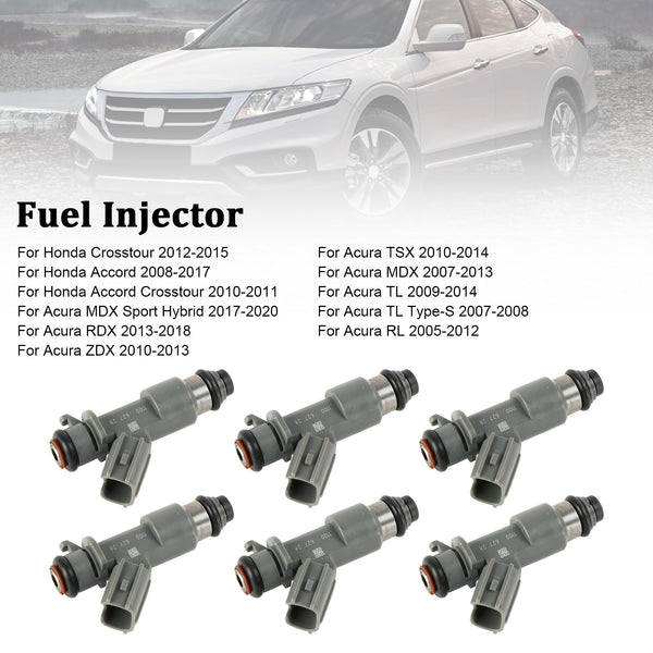 2012-2015 Honda Crosstour Fuel Injector 16450-R70-A01 16450-R71-L01 Generic