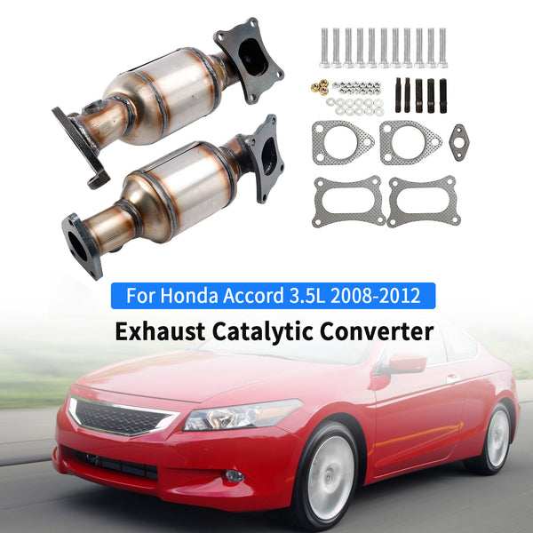 2011-2015 Odyssey 3.5L Honda Front Left & Right Catalytic Converters Kit 45131 45132 Generic
