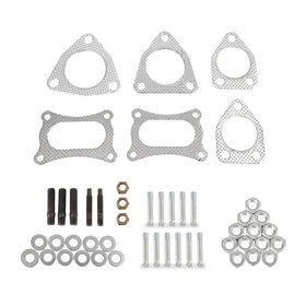 Set convertitori catalitici sinistro, destro e posteriore Honda Accord 3.5L 2008-2012 45131 45132 16447 Generico